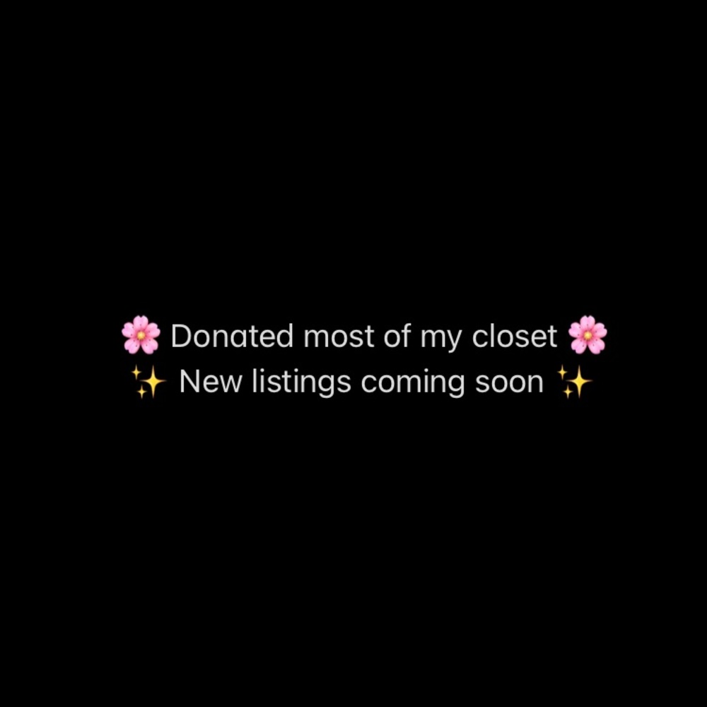 🌸NEW LISTINGS SOON🌸